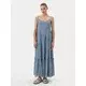 MICHAEL Michael Kors Poletna obleka MS582IDH68 Svetlo modra Regular Fit