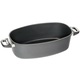 Jumbo roast tray, aluminum, 40 x 24 cm - AMT Gastroguss