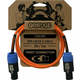 Orange Crush 3ft Speaker Cable Twist Connector to Twist Connector