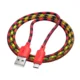 Hoco USB-A–Micro USB kabel Hoco, 2,4 A, 1 m, X116, rdeč preliv