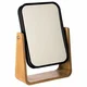 FIVE OGLEDALO NATUREO BAMBUS CRNA 22x16x6CM