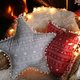 Božićni jastuk - različiti oblici siva-siva,Jastuk