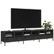 vidaXL vidaXL TV omarica črna 202x39x43,5 cm hladno valjano jeklo, (21829704)