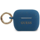 Guess GUACAPSILGLBL AirPods Pro cover blue Silicone Glitter (GUE001055)