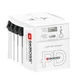 UNBRANDED Svetovni potovalni adapter MUV USB AC65PD USB-A+USB-C PD 65W neozemljen