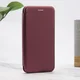 Maska na preklop Coral Book za iPhone 14 Pro Max violet, Crvena