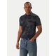 G-Star Raw Polo majica Dunda D27035-C335 Mornarsko modra Slim Fit