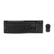 Logitech MK270 Bežična tastatura i miš, Crna