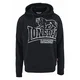LONSDALE Pulover Tadley črna/bela