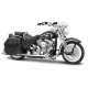 Maisto - HD - Motorno kolo - 1999 FLSTS Heritage Softail Springer, mat črna, 1:18
