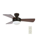 Lucci Air 512311- Plafonski ventilator AIRLIE HUGGER 2xE27/15W/230V drvo/braon+DU
