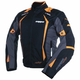 Cappa Racing Tekstilna motoristična jakna AREZZO, črna/oranžna 4XL