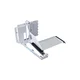 Lian Li Univerzalni vertikalni nosilec grafične kartice Lian Li GPU Bracket Kit V4, 4 reže, PCIe 5.0, white