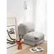 Atelier del Sofa Fotelja Fold Teddy 80x70x60?cm Siva