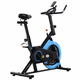 HOMCOM HOMCOM Vadbeno kolo s pogonom na jermen, vadbeno kolo z nastavljivim krmilom, LCD zaslon, do 120 kg, črno in modro
