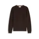 TOM TAILOR Pulover temno rjava