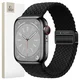Pašček Nylonmag za Apple Watch 8 / 9 / 10 / 11 / SE / Ultra (44 / 45 / 46 / 49 mm), črna, Tech-Protect