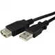 FAST ASIA Kabl USB A - USB A MF (produžni) 1.8m crni