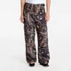 Hlače Carhartt WIP Osborn Cargo Pant UNISEX Camo Feather Tree, Black Rinsed M
