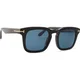 Tom Ford Dax FT0751 01V Polarized L (50) Črna/Modra