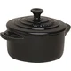 Le Creuset Mini-Cocotte 10x5 cm - Črna