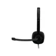 H151 Stereo Headset single jack slušalice sa mikrofonom crne