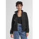 Womens fleece sweatshirt Double black