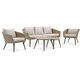 Lounge garnitura UDSTRUP 5 os. natur