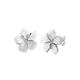 ELLI Uhani Frangipani Blüte srebrna
