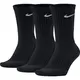 Nike Dry Crew nogavice, 3 Pair, črna