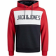 Jack&Jones Moška jopica JJELOGO 12172344 Tango Red (Velikost XXL)