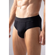 POMIRISHI BAMBOO UNDERWEAR Muške slip gaće Premium, Crne