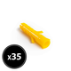 Zidni vložek - 6 x 30 mm - 35 kosov/paket