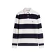TOMMY HILFIGER Majica CLASSIC mornarska/bela