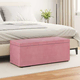 vidaXL Stolica Roza 101 x 41 x 40 cm Samet in Umetno Leseno