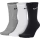 Nike U NK V CUSH CREW - 3P VALUE, nogavice m.kr fit, siva SX4508