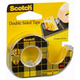 3M Scotch obojestranski lepilni trak 136-D, 12 mm x 6 m