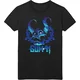 Sum 41 Blue Demon (Back Print) Black M Majica