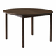 Rjava okrogla raztegljiva jedilna miza iz masivnega hrasta o 120 cm Noor – Hammel Furniture