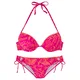 VENICE BEACH Bikini oranžna/fuksija
