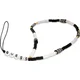 Vezica za mobilni Guess Strap Heishi Beads Black/White