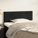 Vidaxl vidaXL Vzglavje postelje črno 90x5x78/88 cm žamet