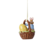 Meblo Trade Bunny Tales ukrasna figurica Max u košari 6h cm