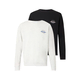 JACK & JONES Majica JJBRANDON modra/svetlo siva/črna/bela