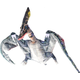 Pterosaurus pliš 66 cm