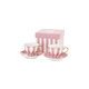 Komplet skodelic in krožnikov za 2 osebi. home & lifestyle 220 ml