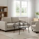vidaXL Klubska miza Siva Sonoma 70 x 50 x 51 cm Inženirski les