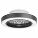 Eglo 35096 - LED Zatemnitven ceiling fan SAZAN LED/37,8W/230V črna + DU