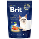 Brit Premium suva hrana za odrasle mačke, losos, 1,5 kg