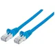 Intellinet 350723 omrežni kabel Modra 0,5 m Cat6a S/FTP (S-STP)